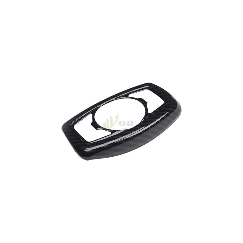 Carbon fibre pattern decorative patch for Ford F150 Raptor headlight control panel.