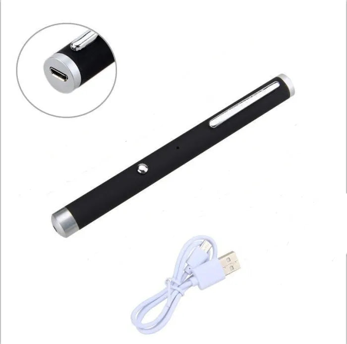 Green laser pointer pen in black, camouflage, and white colour options with 5mw output