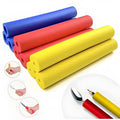 Rubber auxiliary grip hose for tableware and pen tools showing inner diameter options