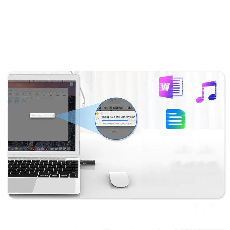 Black USB car FM Bluetooth receiver for wireless audio streaming and hands-free calling.