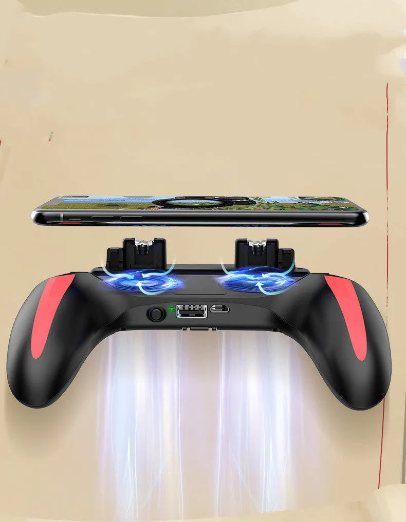 H10 mobile game controller for Android smartphones with touch screen and 5000mAh battery option.