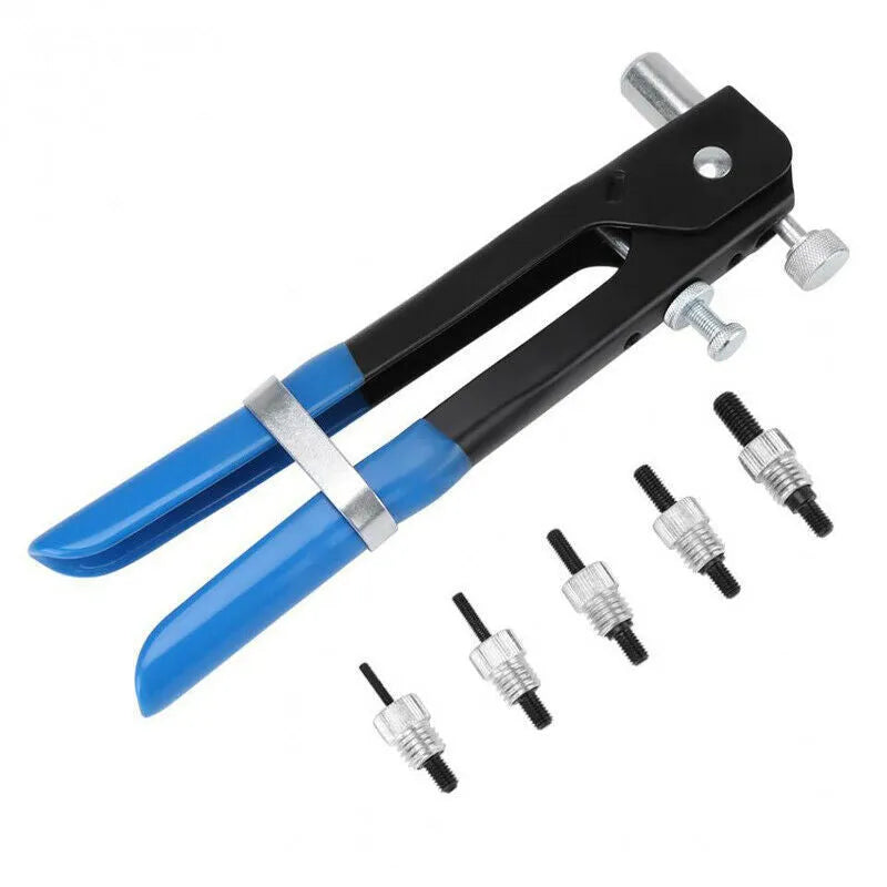 Alloy steel manual riveter nut set shown with 86PC and 106PC kit options