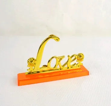 24K luminous colour gold rose flower set in gift box with tote bag
