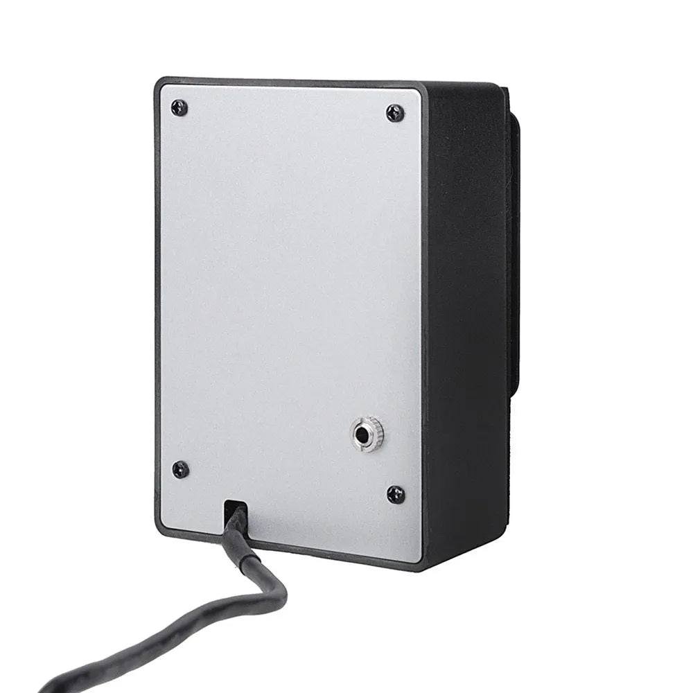Cherub GT-6 black acoustic guitar pickup and preamp control module with knobs for EQ and effects