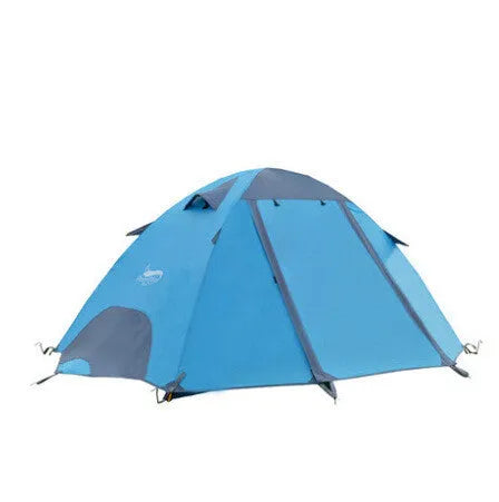 Wild Couple 3-person dome tent in grass green with aluminium poles and waterproof flysheet