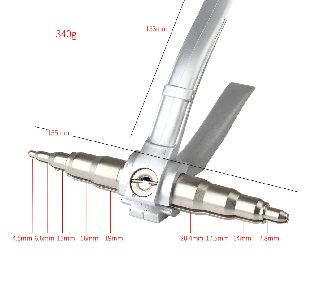 PR 02-008 manual tube expander for air conditioning copper tubing 6-22mm