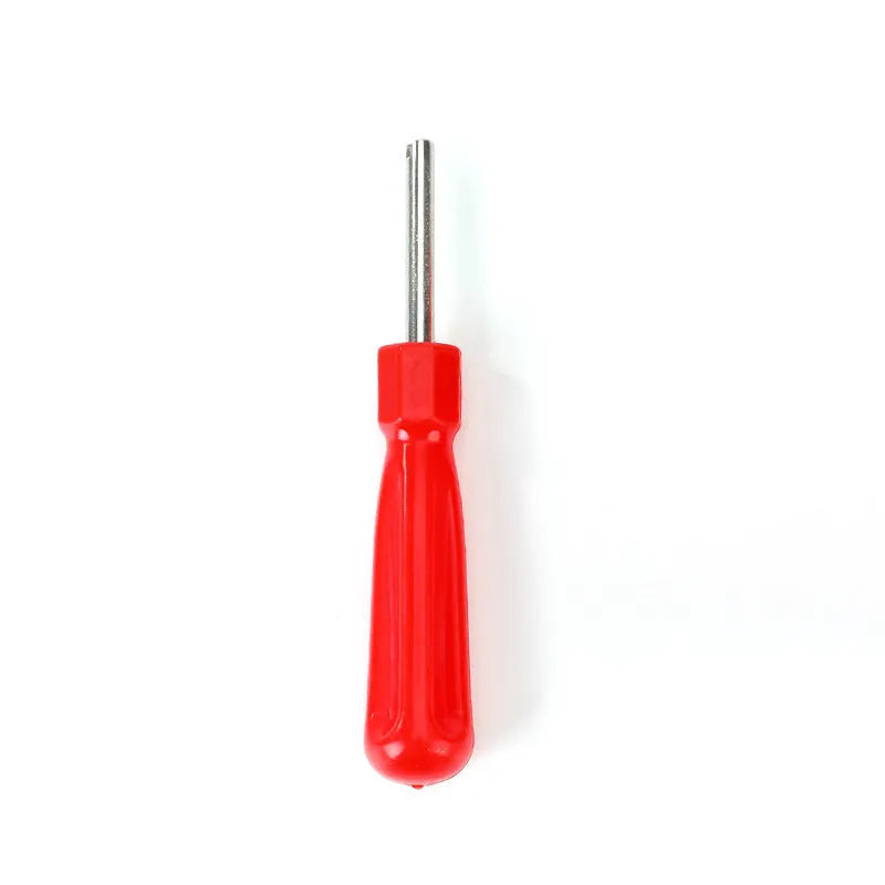 Single-head aluminium alloy twist valve wrench with chrome-plated finish