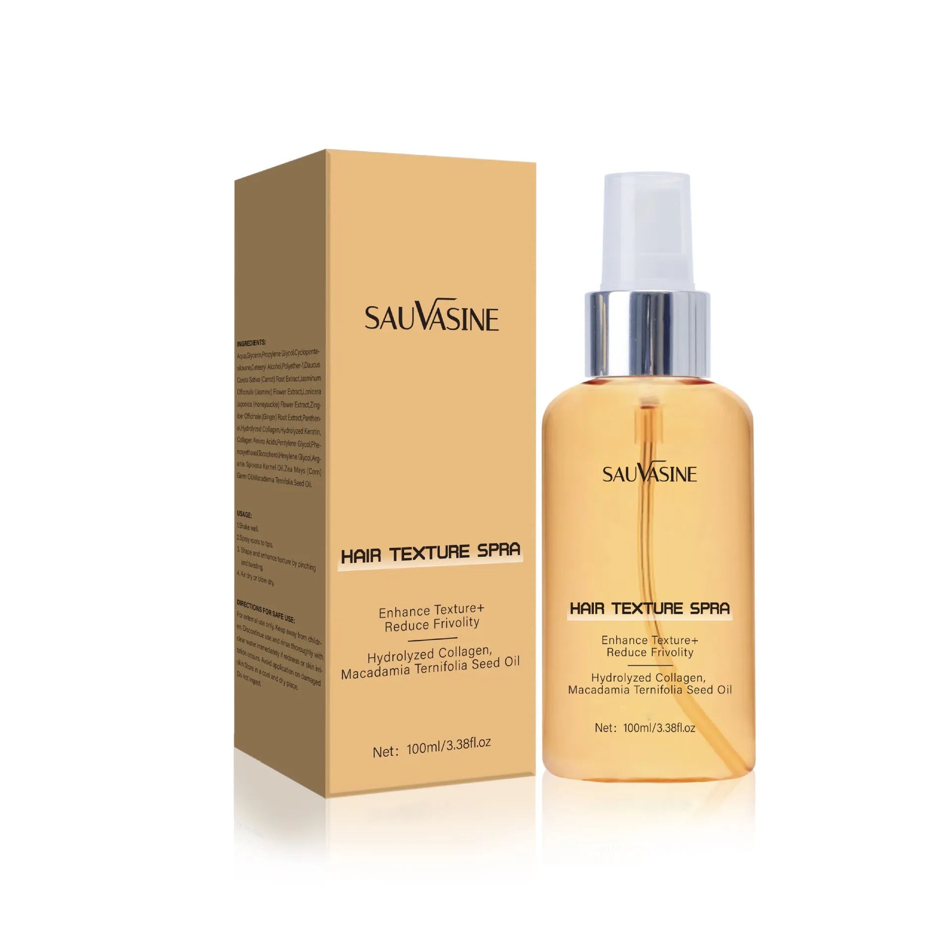 SWX-248 100 ml scalp care spray bottle for frizz reduction and moisturising.