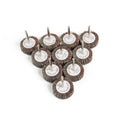 80 grit shutter grinding head with handle louver impeller abrasive cloth wheel 32mm