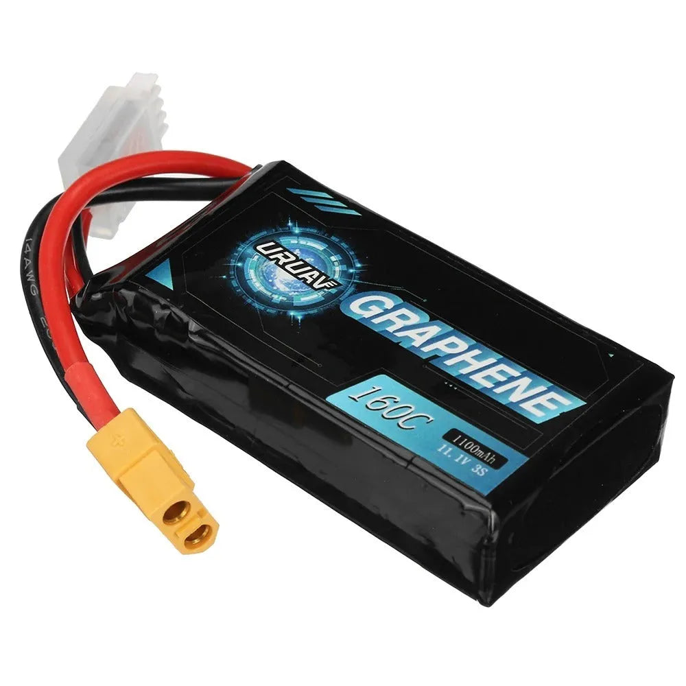 7.4V 1200mAh lithium battery for RC model cars and ships