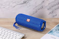 Portable Bluetooth speaker with fabric card holder compartment in multiple colour options