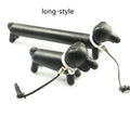 Black dog-shaped touch screen stylus pen with adjustable length and phone stand function