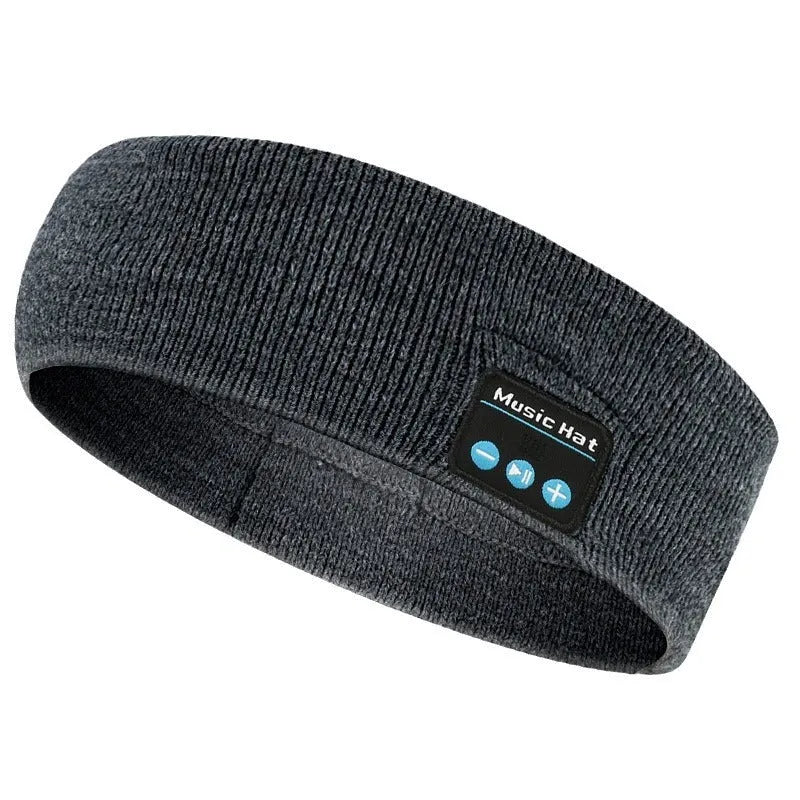 Bluetooth 5.4 sports hair band with removable washable design in three colour options