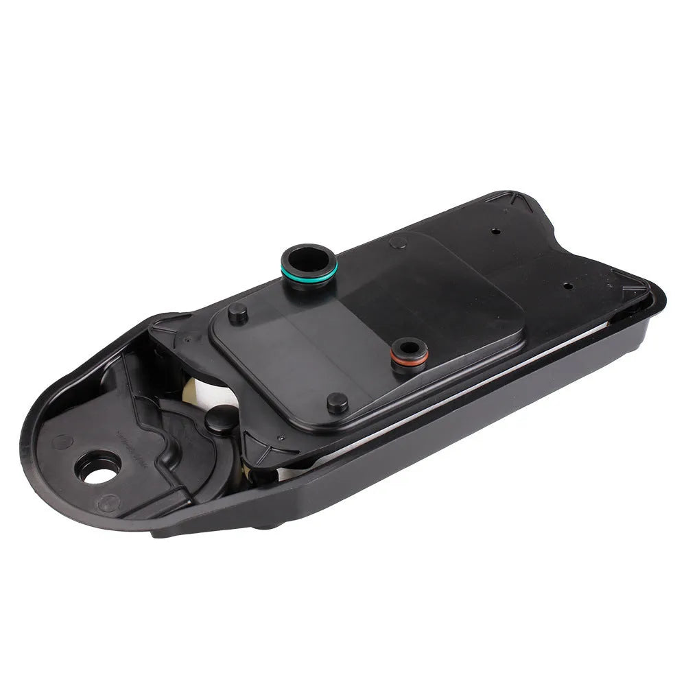 Black automotive ventilation filter for Ram trucks with Cummins diesel engines