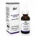 30ml bottle of six-peptide firming moisturising liquid with anti-wrinkle brightening properties