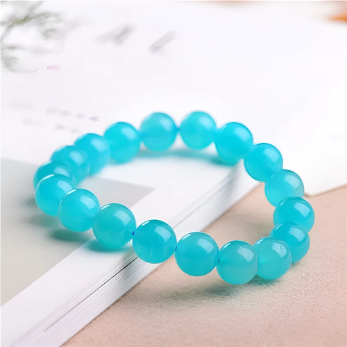 7A grade Amazonite natural scattered beads in ice colour with polished surface