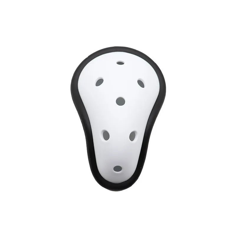 Rubber sports genital protector for adult and children's rugby, hockey and boxing
