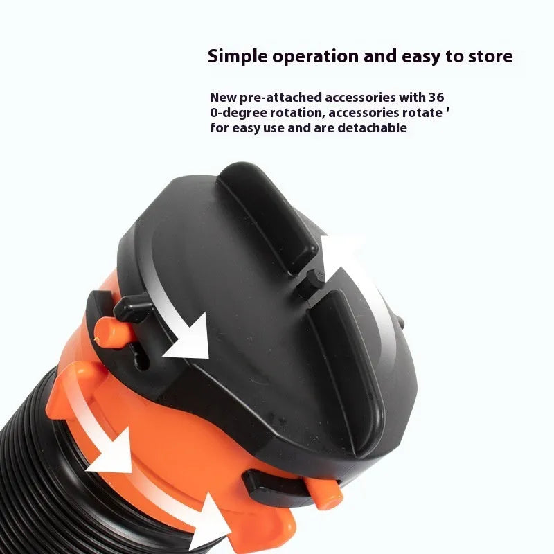 90 degree sewage hose rotary elbow joint made from polypropylene with length options