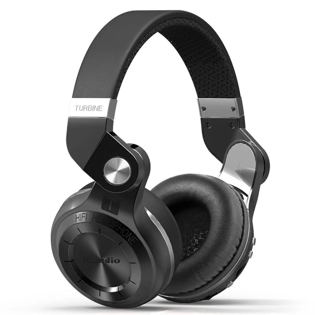 Bluetooth headset with plug-in subwoofer card in black, red, blue or white colours