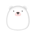 Cute cartoon penguin and polar bear design USB rechargeable electric hand warmer with power bank functionality