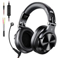 OneOdio wired over-ear headphones in black or red colour with 40mm drivers