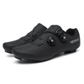 Outdoor sports road bike cycling shoes with cleat compatibility in multiple colours