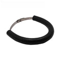 Universal motorcycle exhaust pipe gasket in black, blue and orange colour options