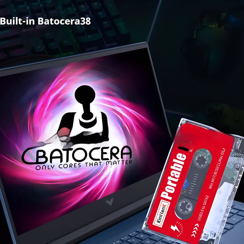 2TB external mechanical hard drive for PC games with USB cable, dimensions 12.8cm x 8cm.