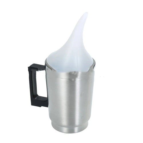 Automobile headlamp renovation kit parts with stainless steel cups, covers, and power adapters for lens polishing