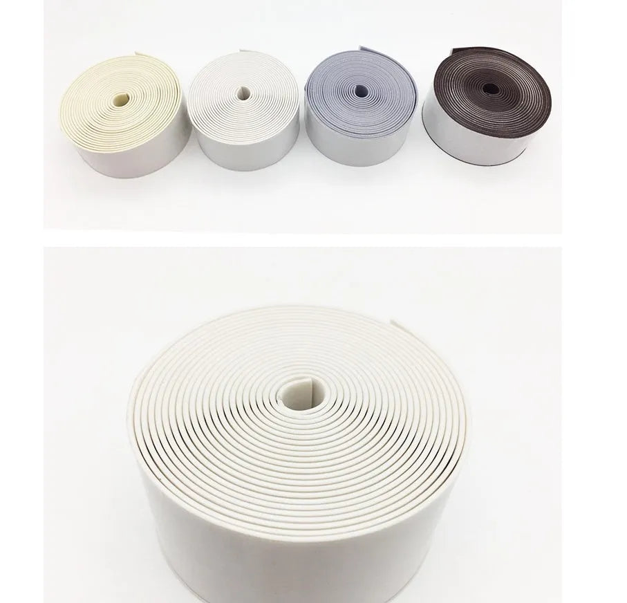 PVC wall corner protection sticker 3.8cm wide x 3.2m long, waterproof, mildproof, anti-collision strip for kitchen