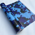 Digital camouflage car colour changing film in blue grey pink red yellow on roll