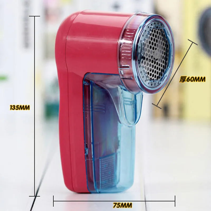 Portable electric clothing lint remover device with compact design for sweater maintenance