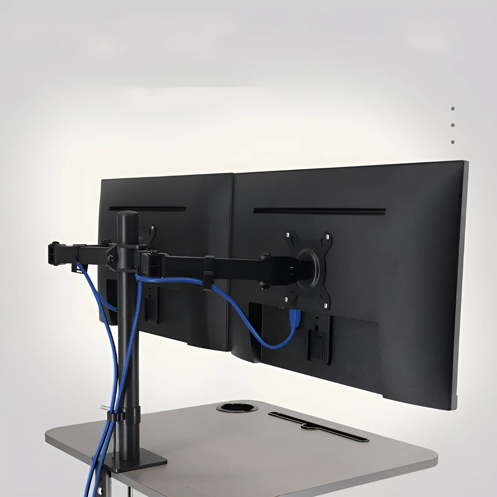 Computer monitor lifting rotating bracket made from SPCC cold rolled steel for 13-32 inch displays