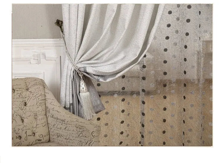 Single blackout curtain panel showing hook, Korean hook, and ring hanging style options.
