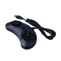 Black Sega USB PC game controller with 1.8 metre cable