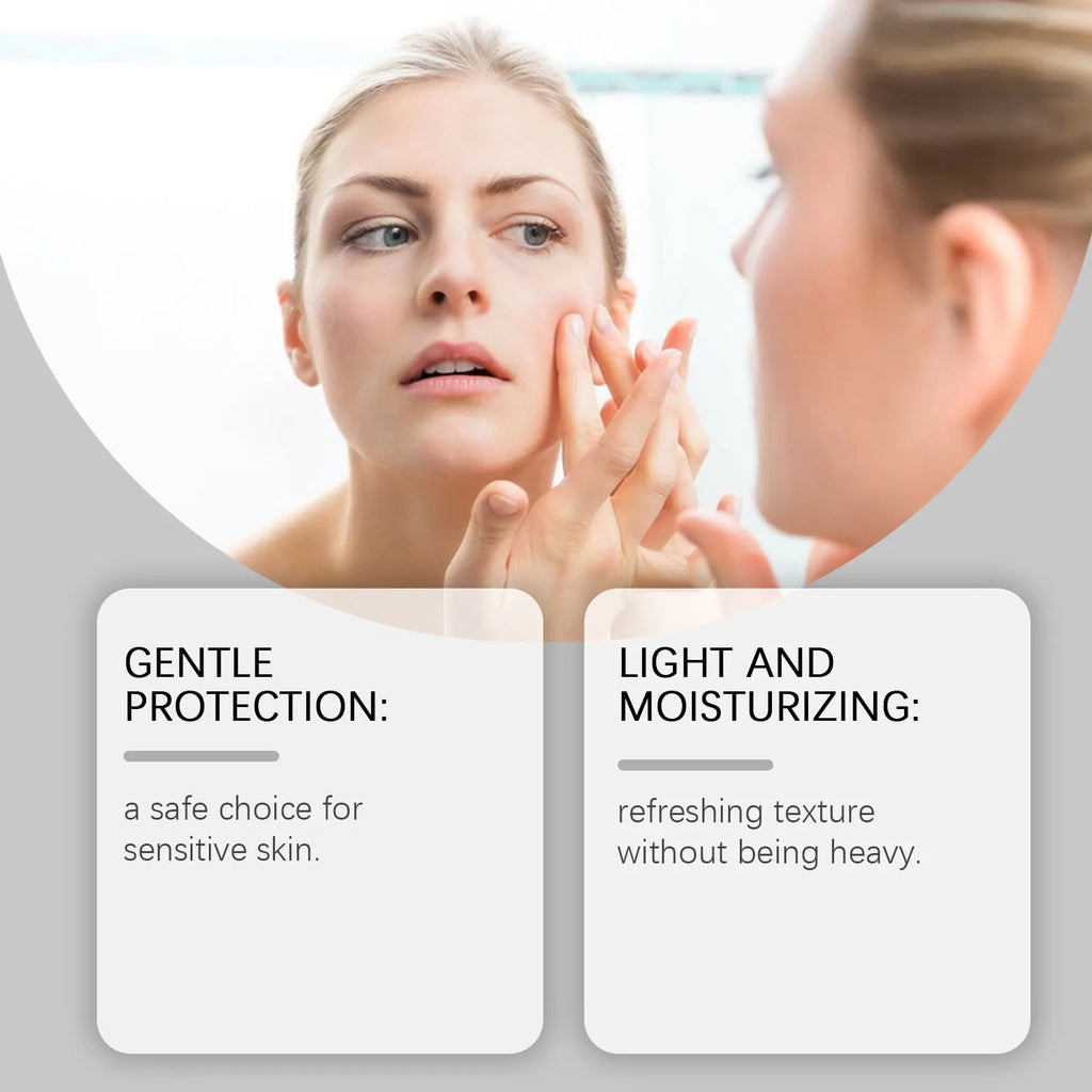 Not oily moisturizing refreshing isolation protective cream 70g jar with collagen and coffee extract