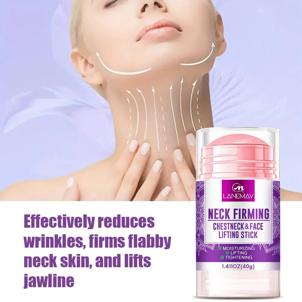 40g neck firming cream container for anti-wrinkle moisturising and skin brightening