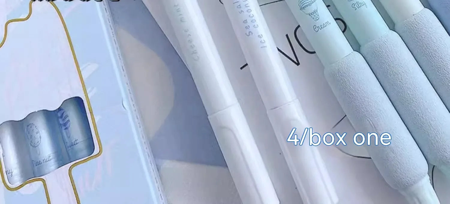 Neutral calligraphy practice pen with double-headed fluorescent design and 0.5mm plastic shell