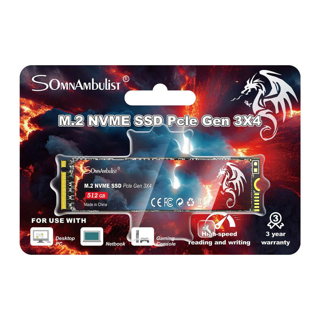 M.2 solid state drive for desktop computers showing 80x22x3.5mm dimensions and SATA 3.0 interface