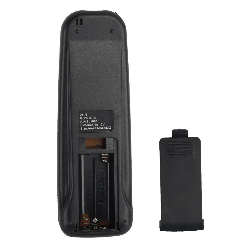 Black air conditioner remote control 60 grams for A001RC 3 compatible models