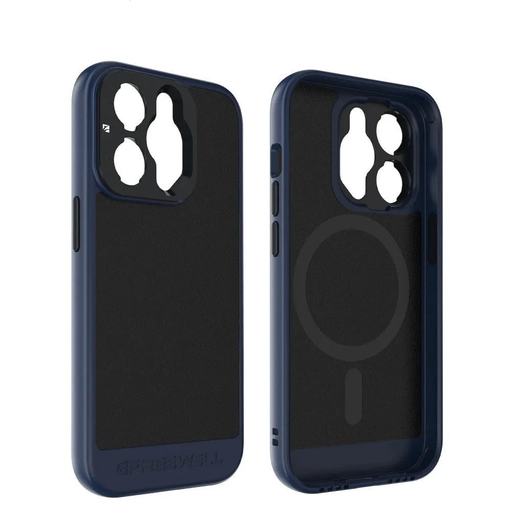Black phone case compatible with iPhone 13, 14, and 15 Pro and Pro Max models
