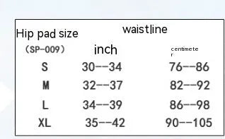 A pair of black cycling hip pad protective pants for sports, showing the integrated hip protection area.