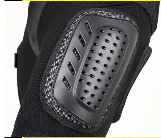 A pair of black cycling hip pad protective pants for sports, showing the integrated hip protection area.