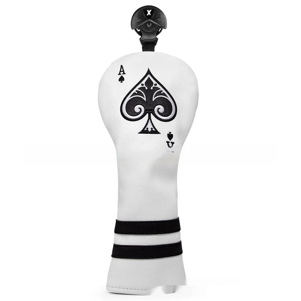 PU golf putter sleeve for club protection and organisation