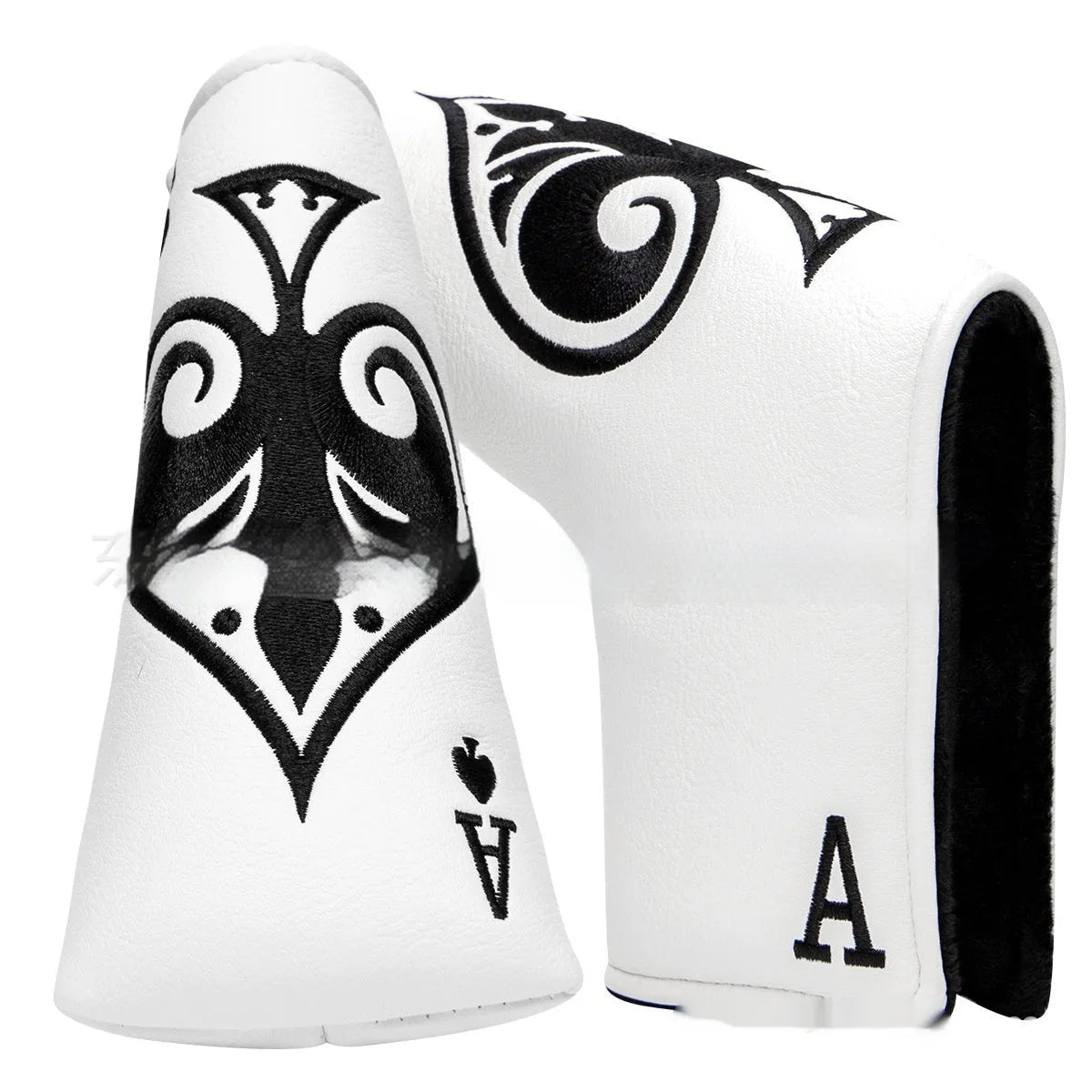 PU golf putter sleeve for club protection and organisation
