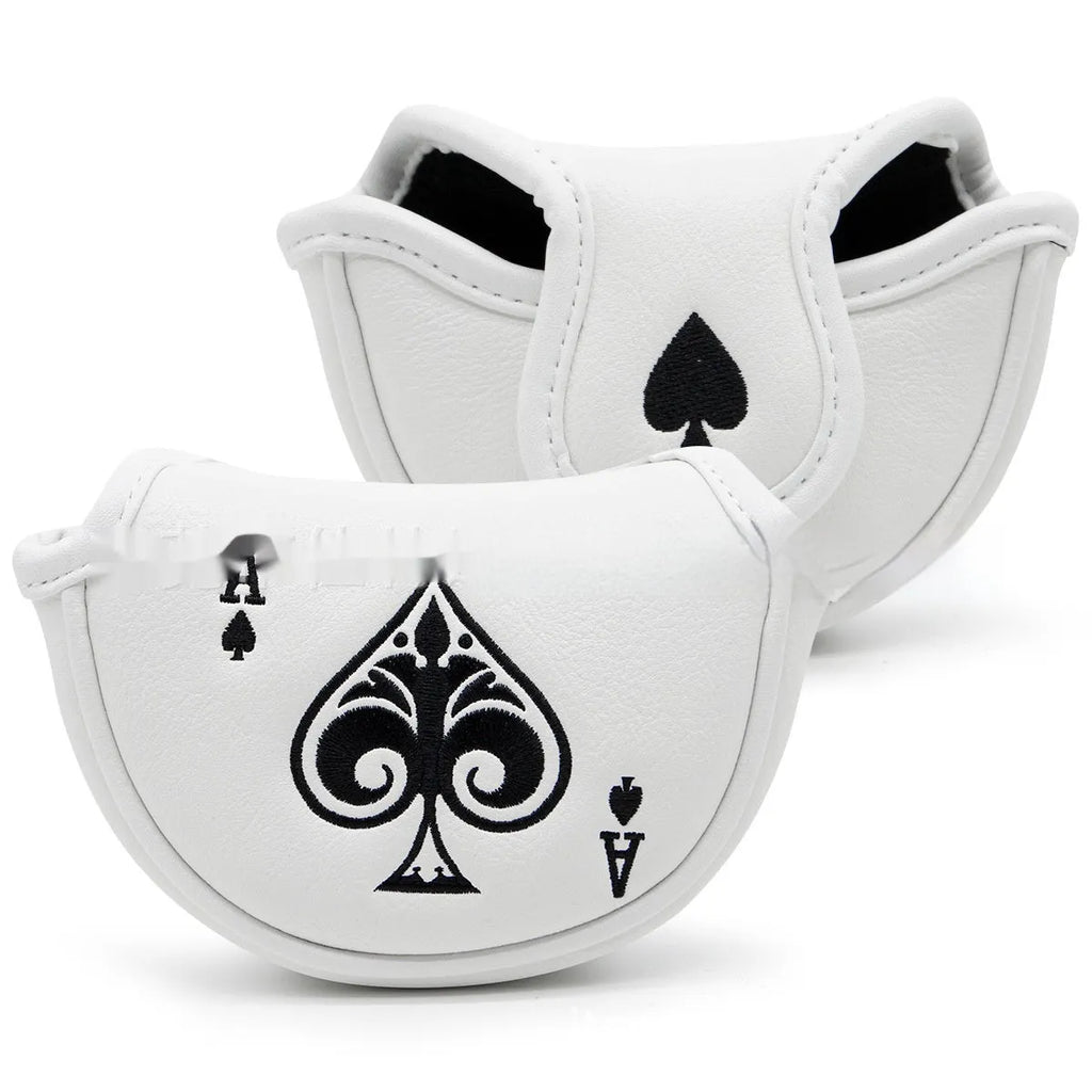 PU golf putter sleeve for club protection and organisation