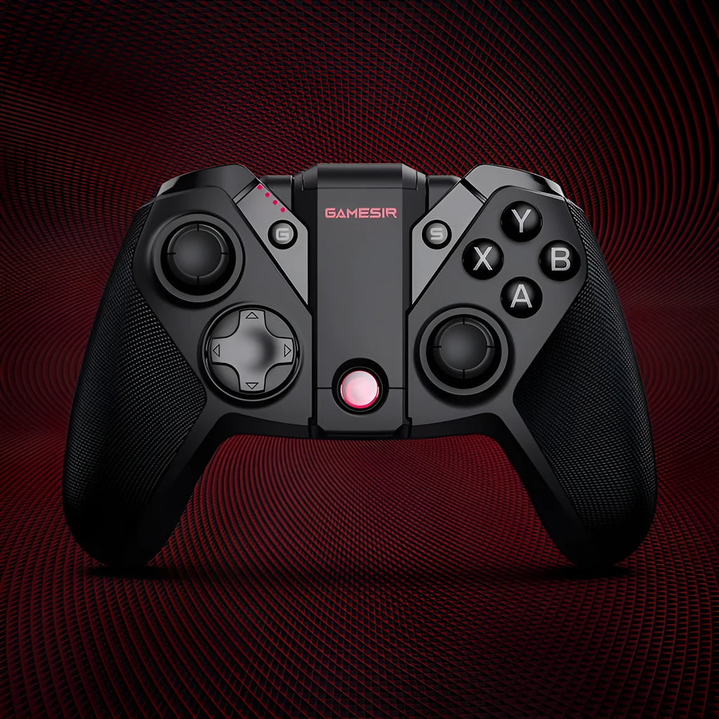 Black Gaishi chicken game controller with type-C connection and ABS plastic construction