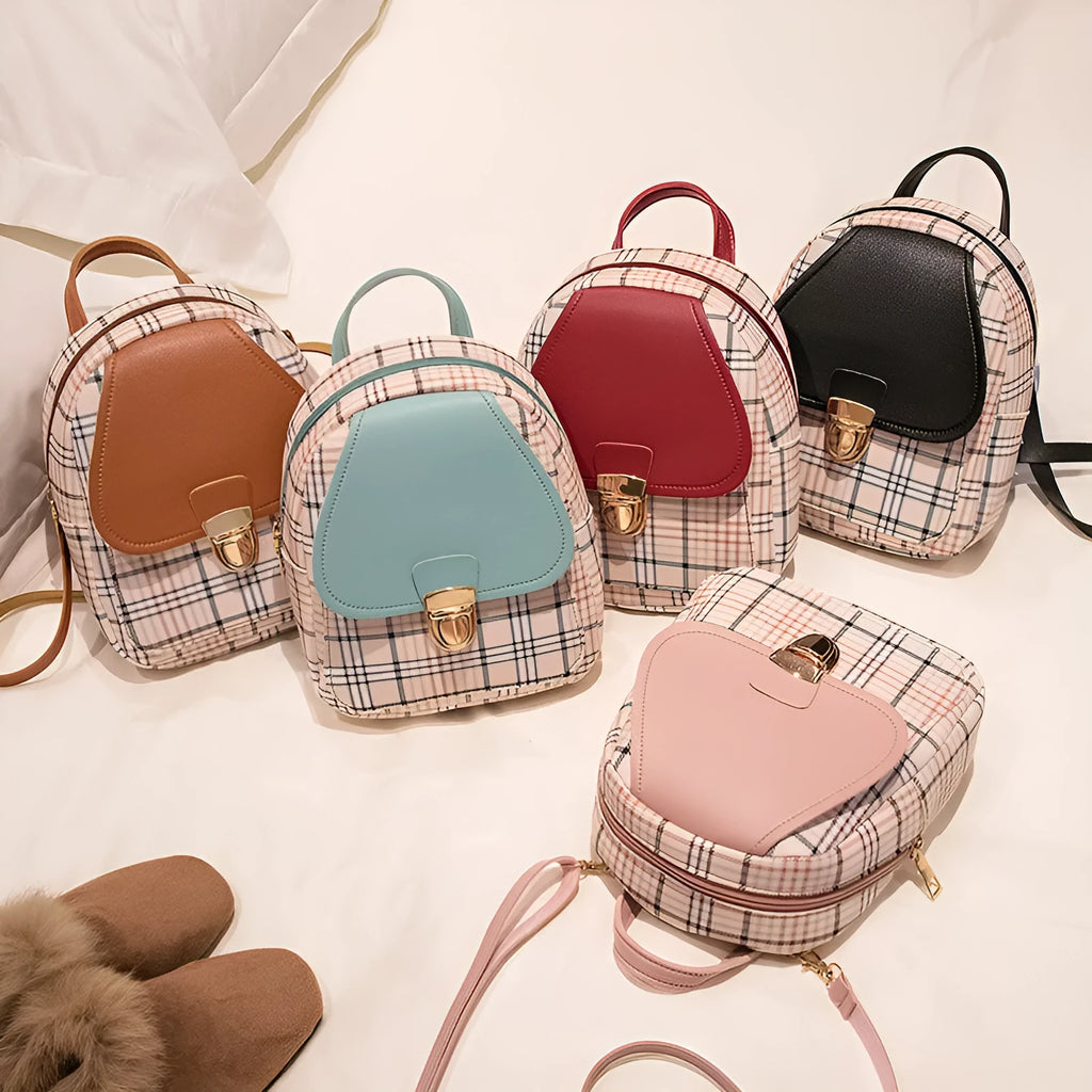 Diagonal one shoulder phone bag in PU fabric available in black, blue, brown, pink, and red colours.