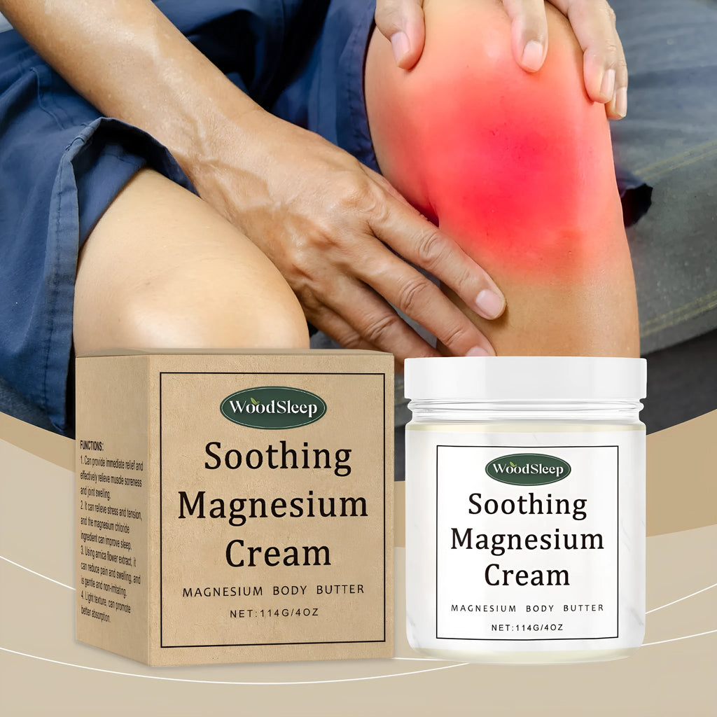 114g tube of magnesium cream for post-exercise muscle recovery with glycerin and allantoin