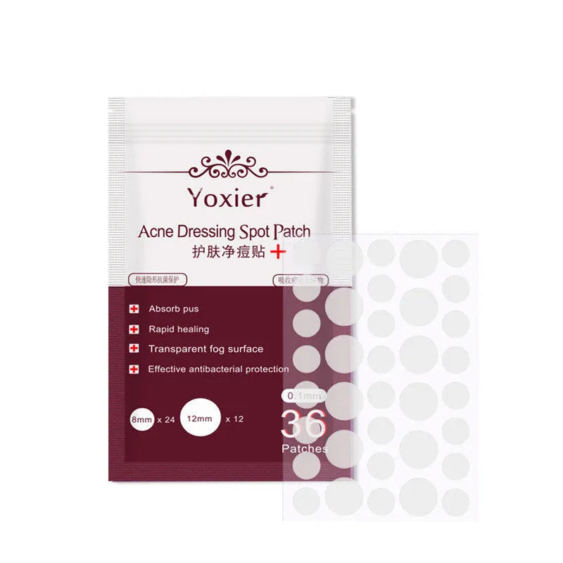 Acne dressing spot patch 0.1mm invisible sticker in red colour with 36-count pack